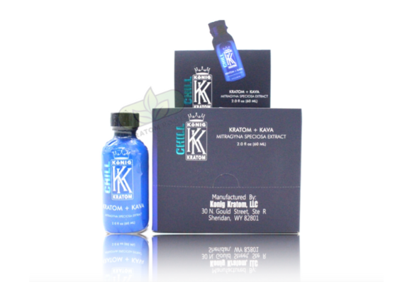 Konig Kratom Unwind Edition Kava + Alkaloids Extract Shots (60ML)