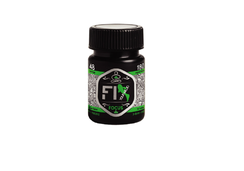 FIX Your Mood Focus 7OH 7 Hydroxy + Pseudo 12ct Tablets Single Jar(15MG)