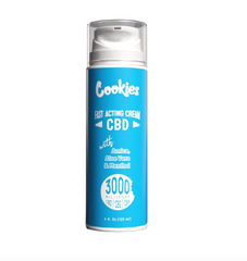 Cookies Fast Acting CBD + CBG + CBN Cream Single Bottle  (4oz)