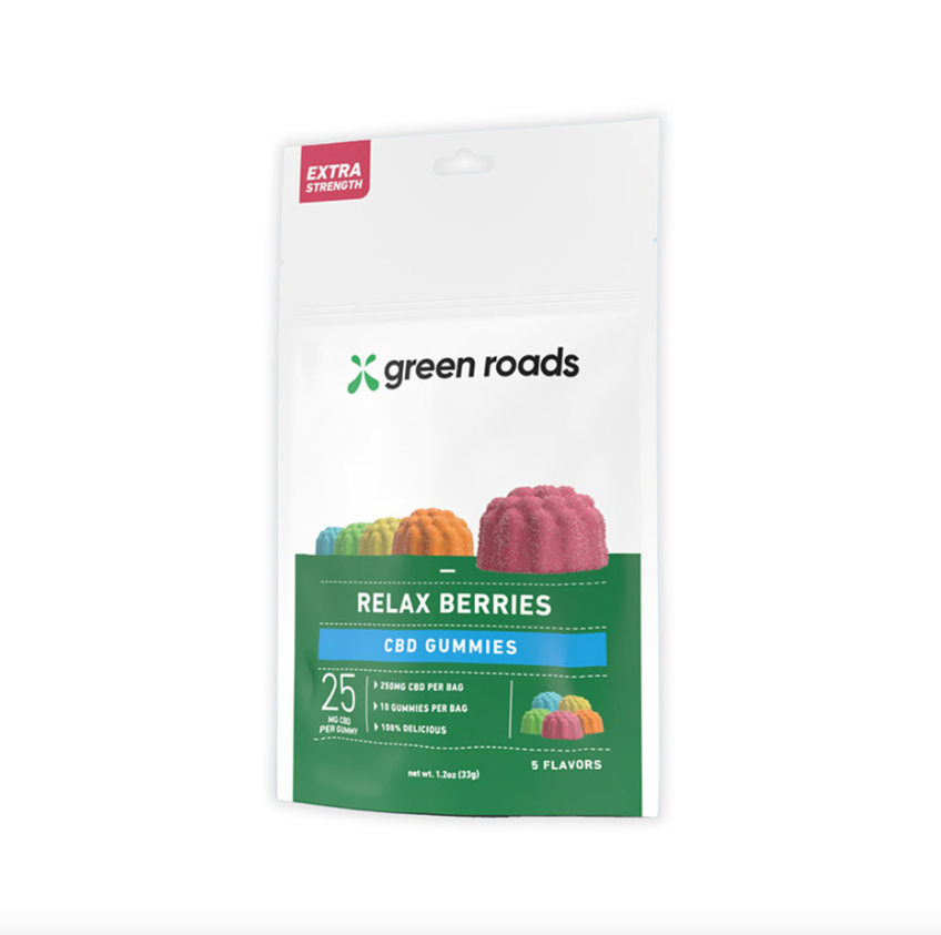 Green Roads Relax Berries Extra Strength CBD Gummies (250MG)