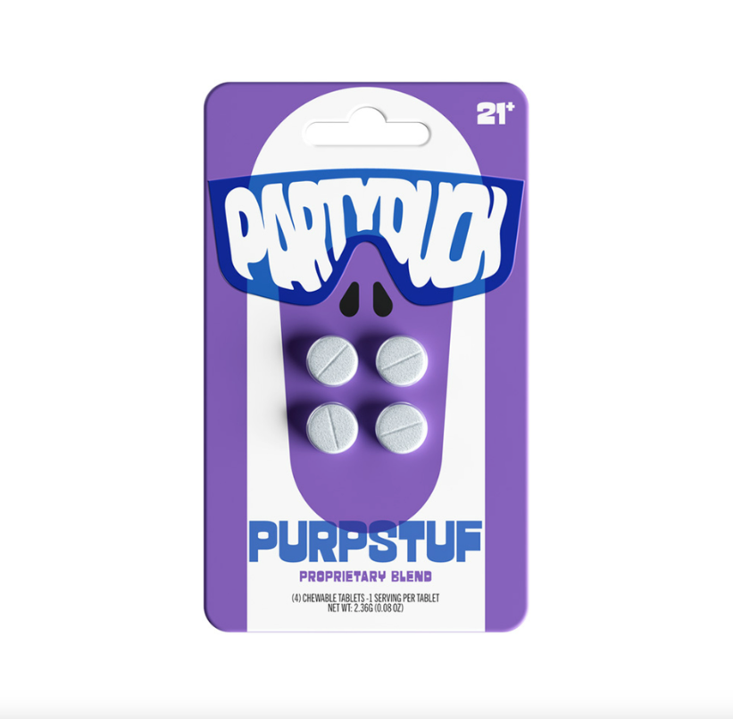 PartyDuck Proprietary Blend Chewable 4CT Tablets