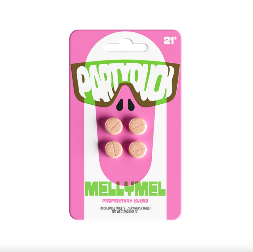 PartyDuck Proprietary Blend Chewable 4CT Tablets