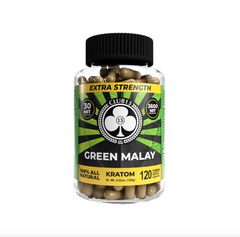 Club 13 Extra Strength Kratom Capsules 120CT Bottle (3600MIT)