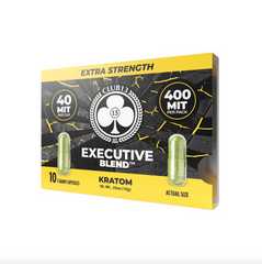 Club 13 Extra Strength Kratom 10CT Capsules (400MIT)
