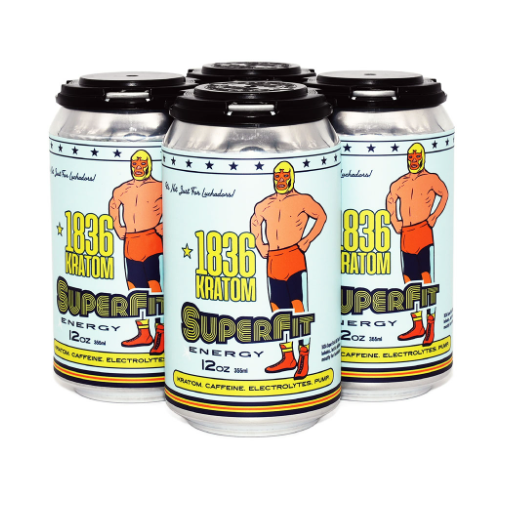 1836 Kratom Infused Beverages Pack Of 4