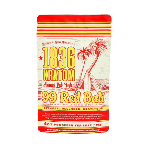 1836 Kratom Premium Powdered Leaf Single Pouch (4oz)
