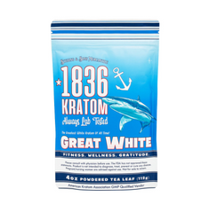 1836 Kratom Premium Powdered Leaf Single Pouch (4oz)