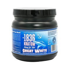 1836 Kratom Premium Powdered Leaf Single Jar (16oz)