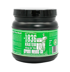 1836 Kratom Premium Powdered Leaf Single Jar (16oz)