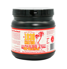 1836 Kratom Premium Powdered Leaf Single Jar (16oz)