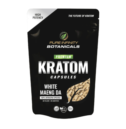 Pure Infinity Botanicals Premium High Potency Kratom Capsules (100CT)