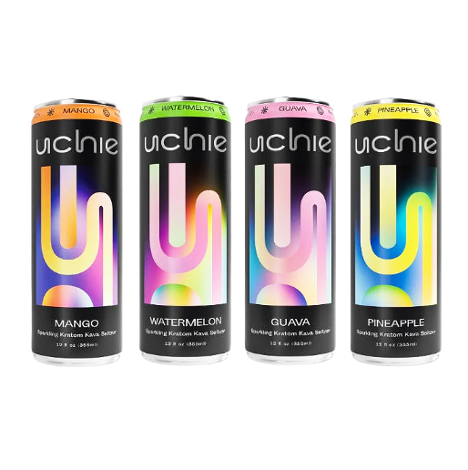 Uchie Sparkling Kratom Kava Seltzer  (125MG)