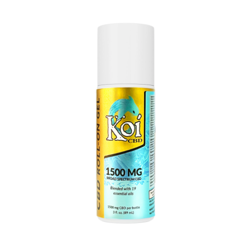 Koi Broad Spectrum CBD Roll On Gel With Essential Oils