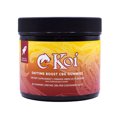 Koi Daytime Boost CBG Infused Gummies 60CT (600MG)