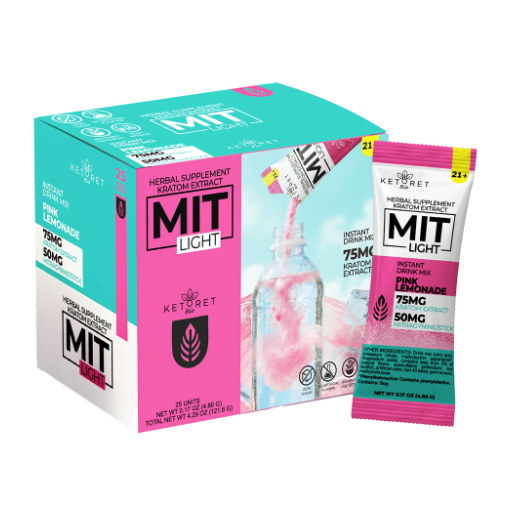 Ketoret BIO MIT Light Edition Instant Kratom Drink Mix Powder (75MG)
