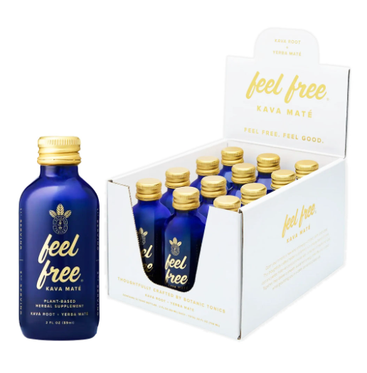 Feel Free Kava Mate Edition Kava + Yerba Mate Tonic (2oz)