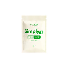 Simply7 Lemon Mint 7 Hydroxymitragynine Extract SINGLE Tablets  (18MG)
