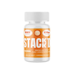 Stack'D Kratom Leaf Extract 7 Hydroxy Tablets 15CT Jar (18MG)
