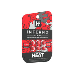 Straight Heat Kratom Inferno Blend 7 Hydroxy + Pseudo 6CT Tablets (25MG)