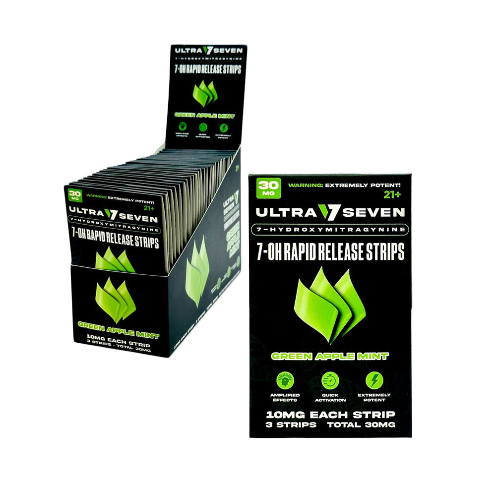 Ultra Seven 7OH Hydroxy Rapid Release Sublingual Strips (30MG)