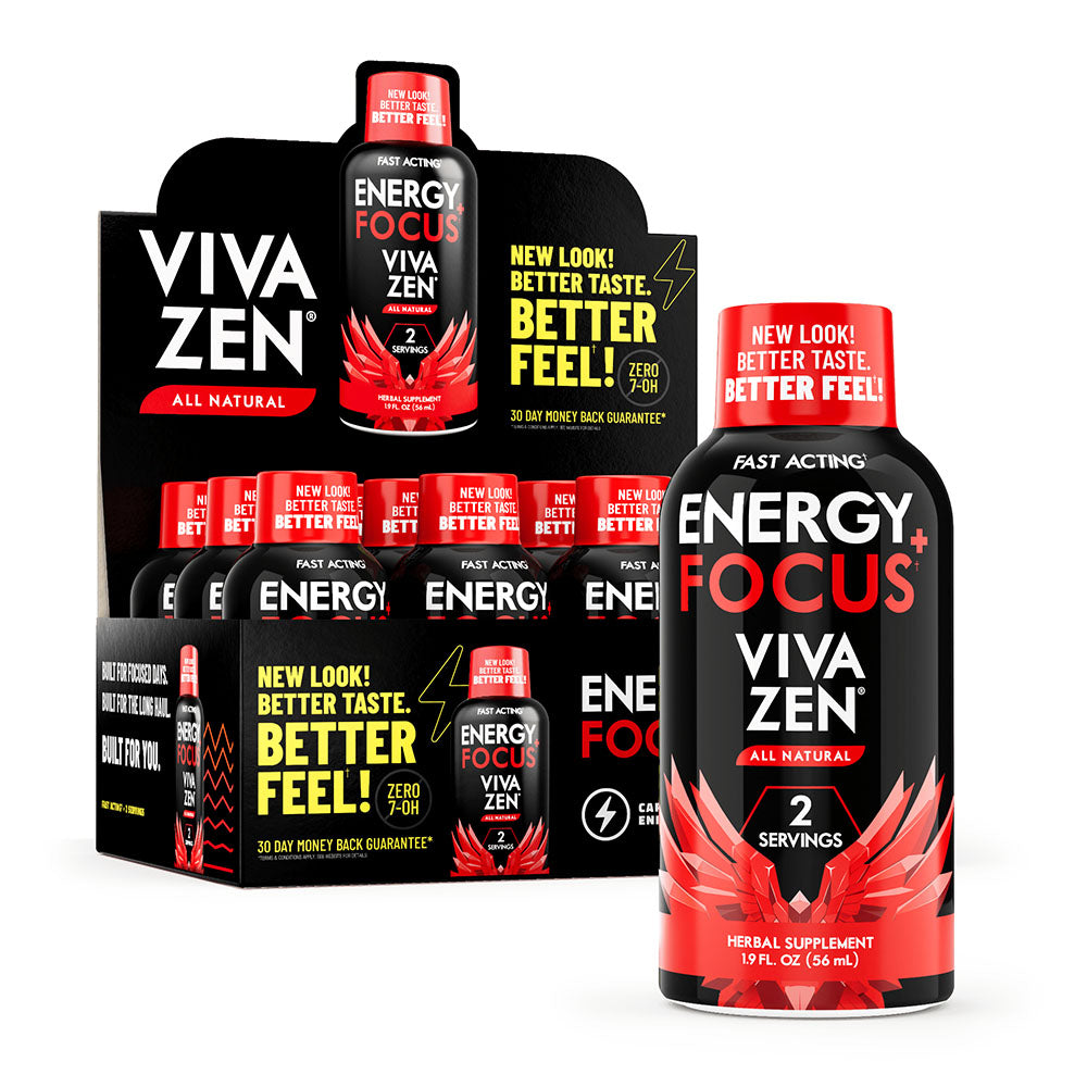 Viva Zen Original All Natural Kratom Energy + Focus Shot