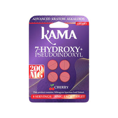 KAMA Advanced Kratom Alkaloids Pseudo + 7 Hydroxy 4CT Tablets 50MG