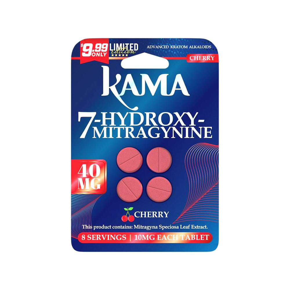 KAMA Advanced Kratom Alkaloids 7 Hydroxy 4CT Tablets 10MG