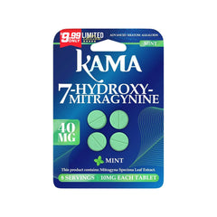 KAMA Advanced Kratom Alkaloids 7 Hydroxy 4CT Tablets 10MG