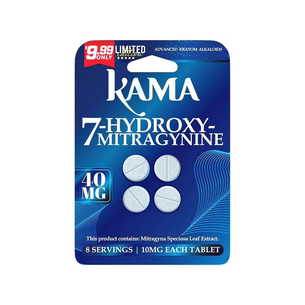 KAMA Advanced Kratom Alkaloids 7 Hydroxy 4CT Tablets 10MG