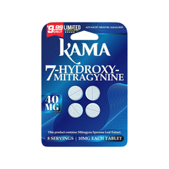 KAMA Advanced Kratom Alkaloids 7 Hydroxy 4CT Tablets 10MG