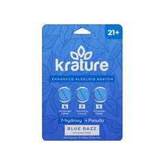 Krature 7 Hydroxy + Pseudo Enhanced Extra Strength Alkaloid Kratom Tablets 30MG