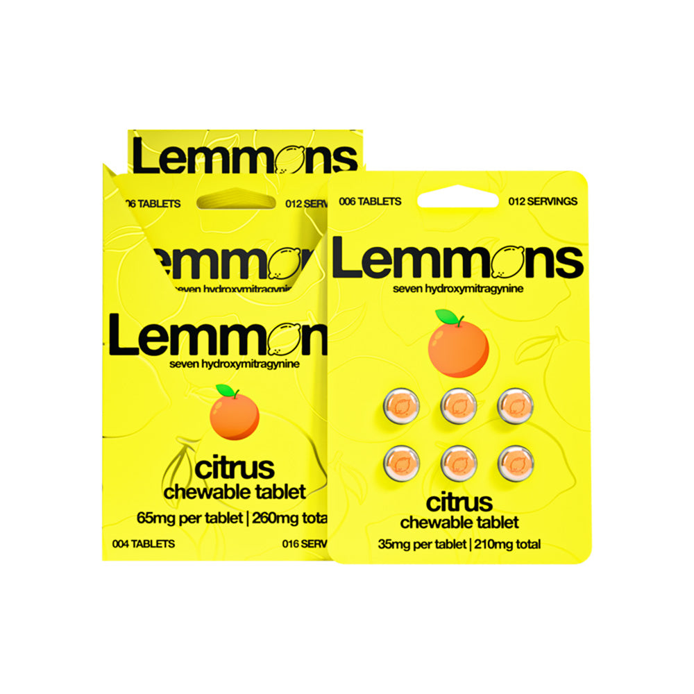 Lemmons By Exodus Seven Hydroxy Chewable 6CT Tablets 35MG