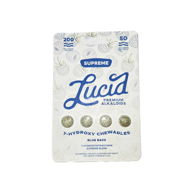 Lucid Supreme 7 Hydroxymitragynine Kratom Chewable Tablets 50MG