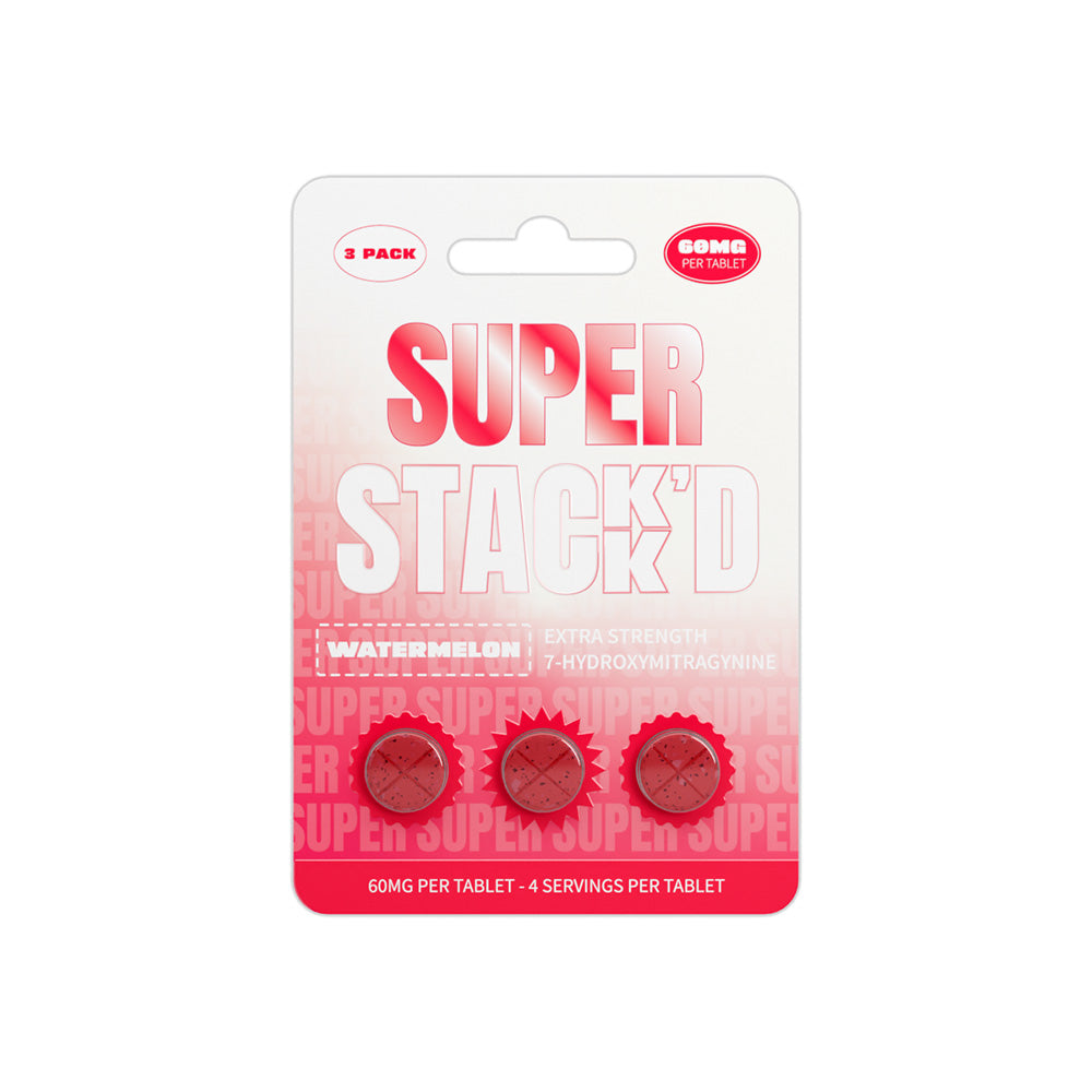 Stack'D Super Edition Extra Strength 7 Hydroxy 3ct Tablets 60MG