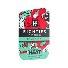 Straight Heat Kratom Eighties Edition High Potency 7 Hydroxy Tablet 80MG