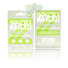 ZOHM 7 Hydroxy Kratom Alkaloid Sublingual Chewable Tablet (40MG)