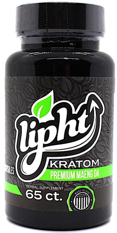 Lipht Kratom  Premium 65 ct Bottle (((SELECT PIC FOR MORE)))