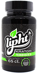 Lipht Kratom  Premium 65 ct Bottle (((SELECT PIC FOR MORE)))