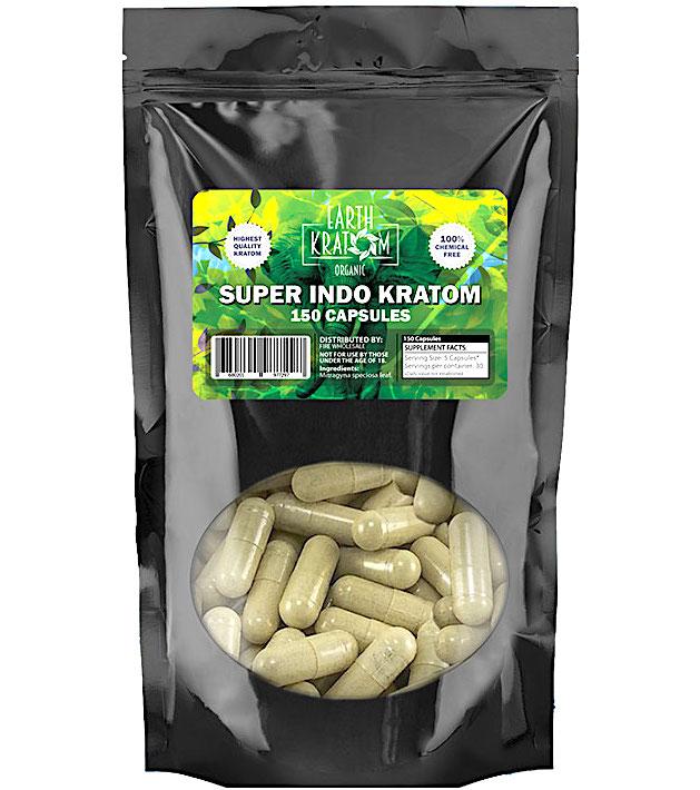 Earth Kratom 150Ct Capsules (SELECT PIC FOR MORE OPTIONS)****