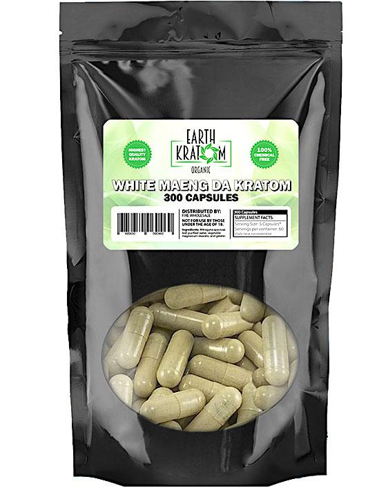 Earth Kratom 300Ct Capsules (SELECT PIC FOR MORE OPTIONS)****