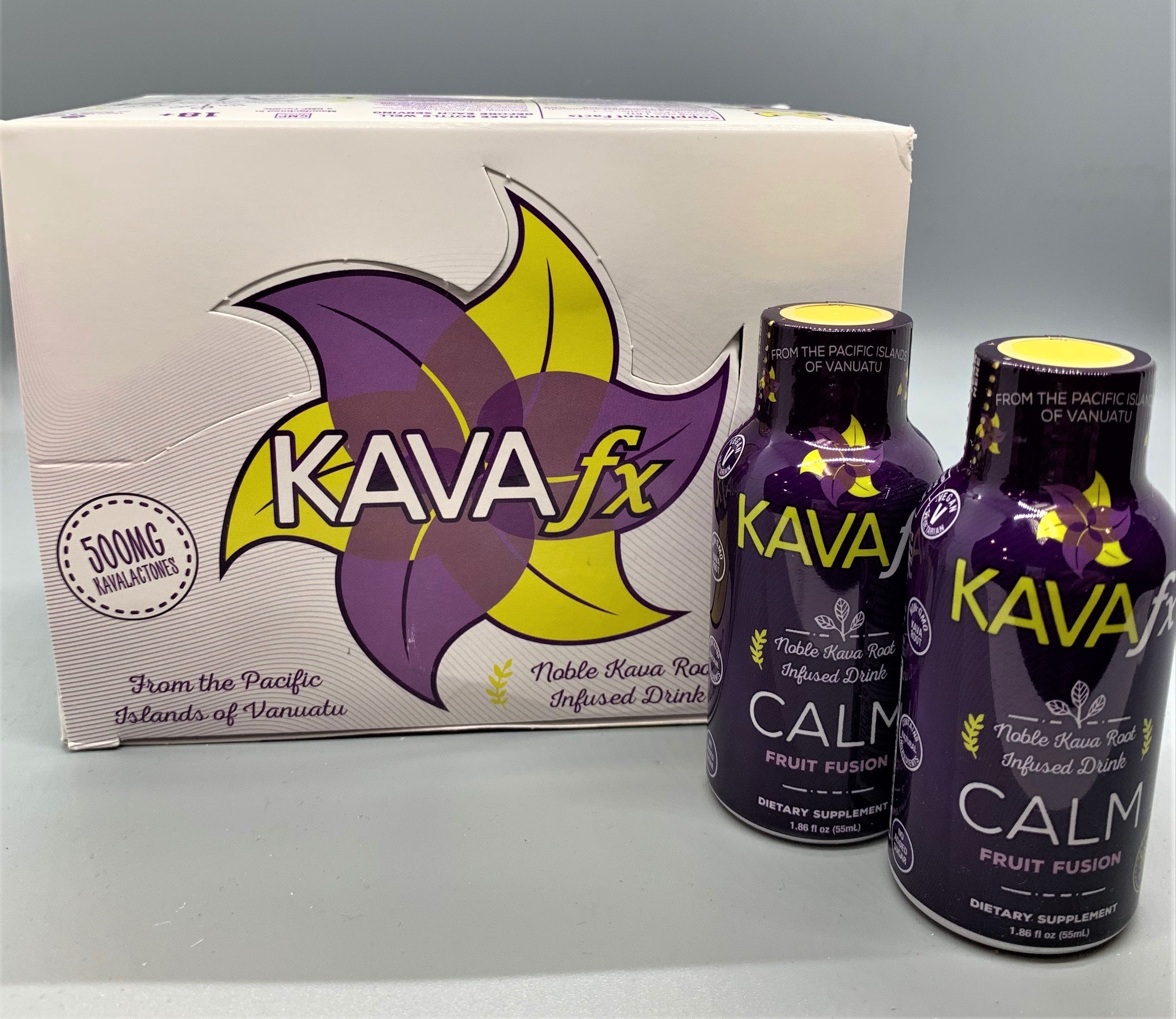 Kava FX Fruit Fusion Liquid Shot 2oz 12CT Case