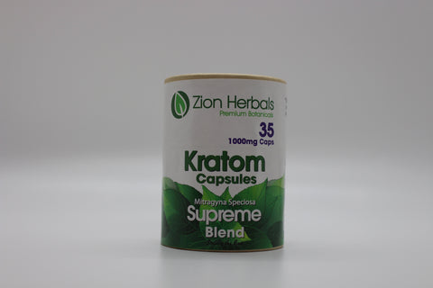 Zion Herbals Jumbo Capsule Supreme Blend 1000mg