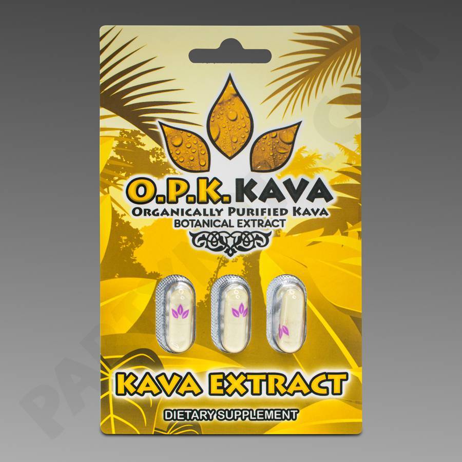O.P.K. Kava Extract Blister pack Organically Purified (SELECT PIC FOR MORE OPTIONS)