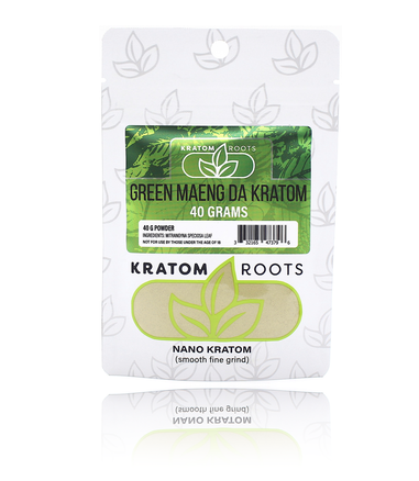 Kratom Roots - 40G Powder High Quality NANO Kratom ( Smooth Fine Grind )