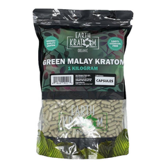 Earth Kratom 1 Kilo Caps ( 1,500 Capsules )