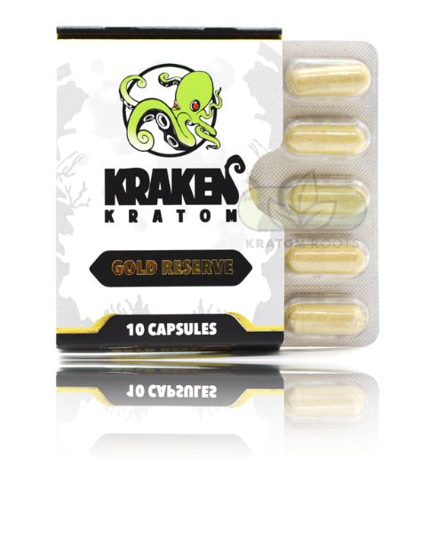 Kraken Kratom Blister Pack ( 10 Caps Per Pack)