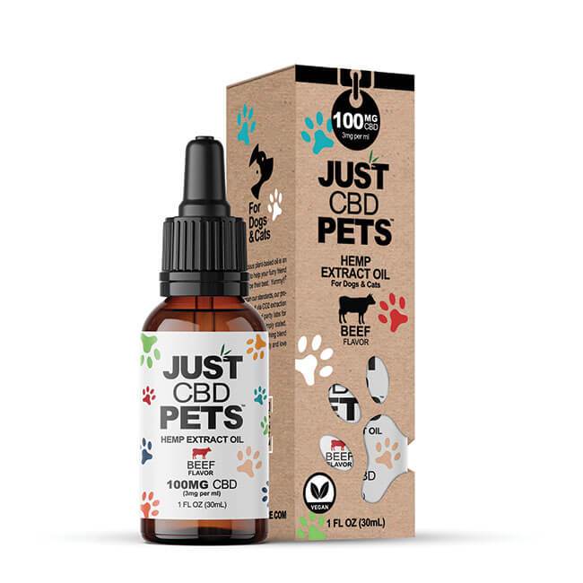 JUST CBD Pets Hemp CBD Oil (100MG)