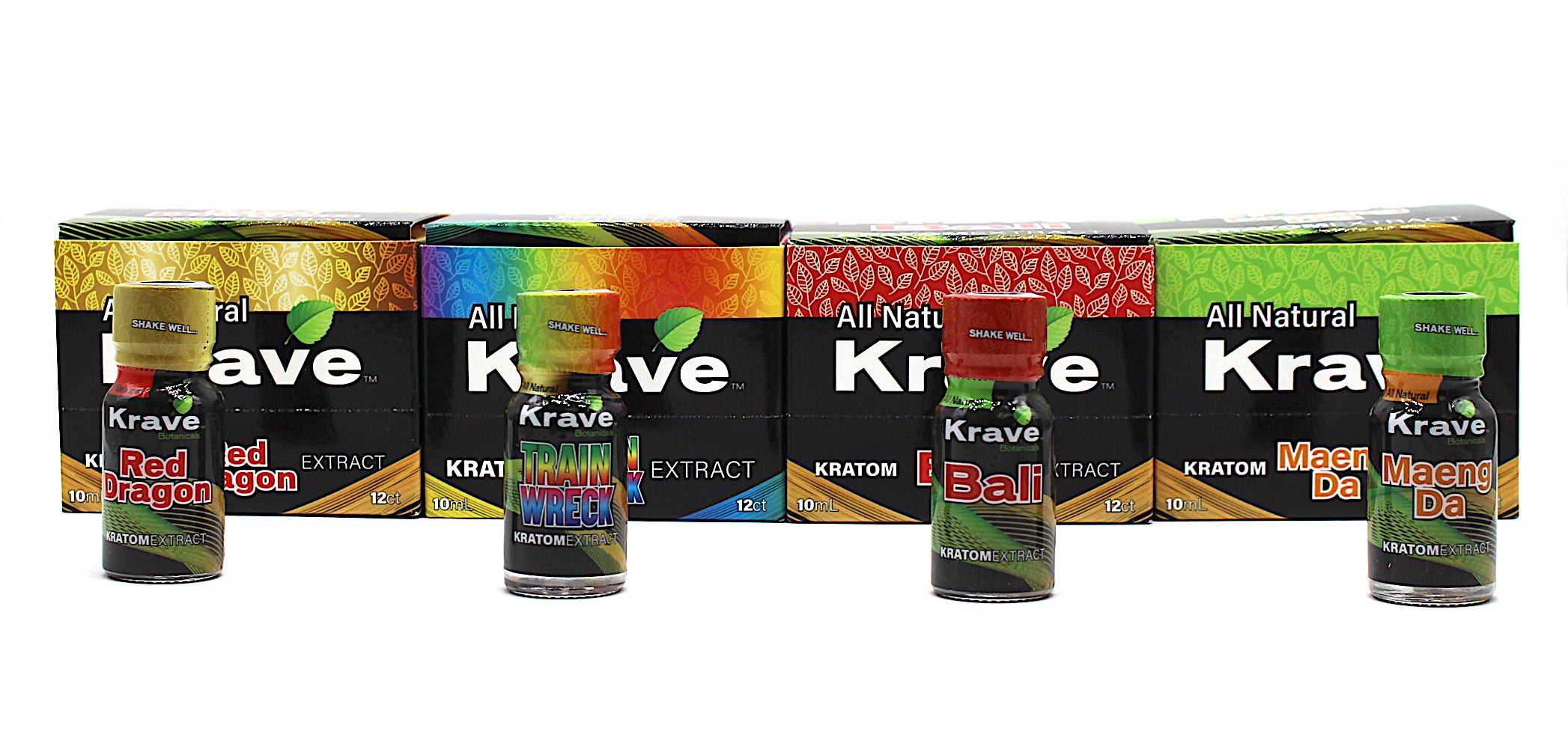 Krave Extract Shot 10ml  Available in 4 strains