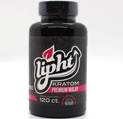 Lipht Kratom  Premium 120 ct Bottle ((SELECT PIC FOR MORE STRAINS))