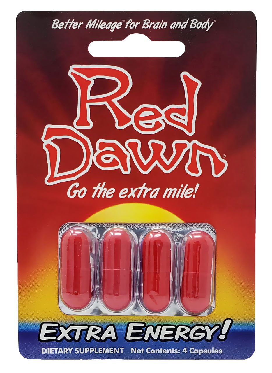 Red Dawn Extra Energy  Capsules 2ct & 4ct